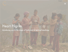 Tablet Screenshot of heartpilgrim.org